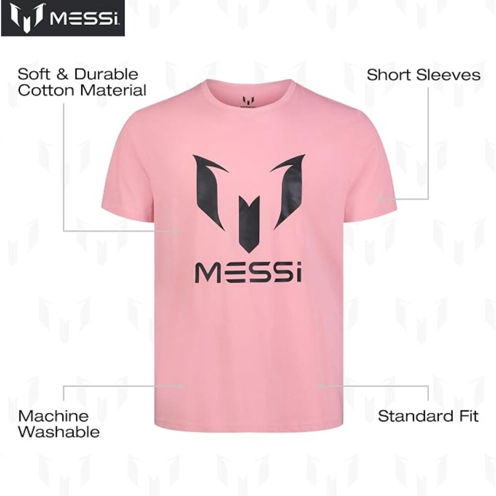 MESSI Logo Short Sleeve Tee T-Shirt
